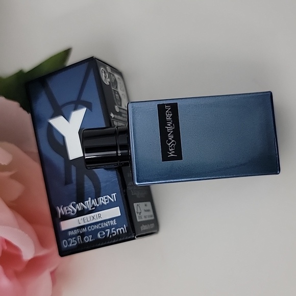 Y L'ELIXIR PARFUM CONCENTRE .25 oz mini SPLASH for MEN BY YSL - Picture 4 of 7